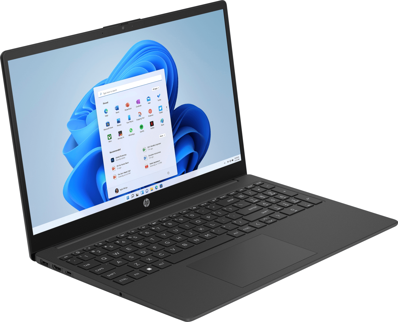 HP 15-fc0035ng Notebook - AMD Ryzen™ 3 1335U - 8GB - 512GB SSD - AMD Radeon® 610M