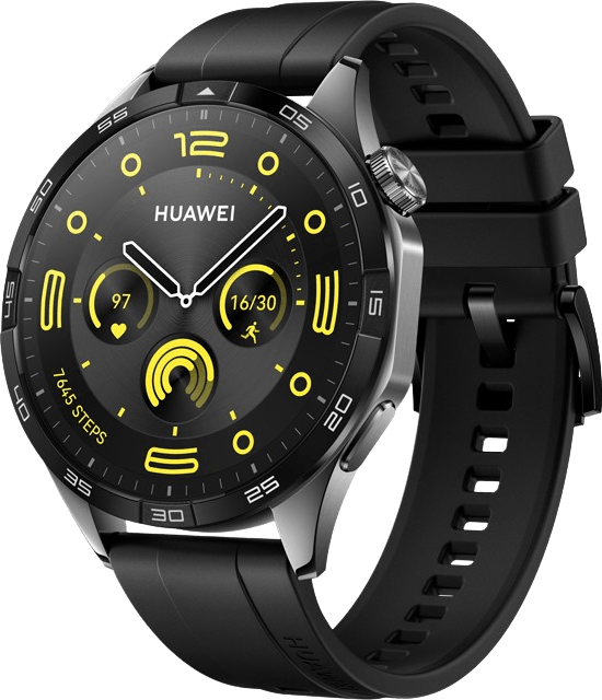 Huawei Watch GT4 Smartwatch, Stainless Steel Case, 46mm