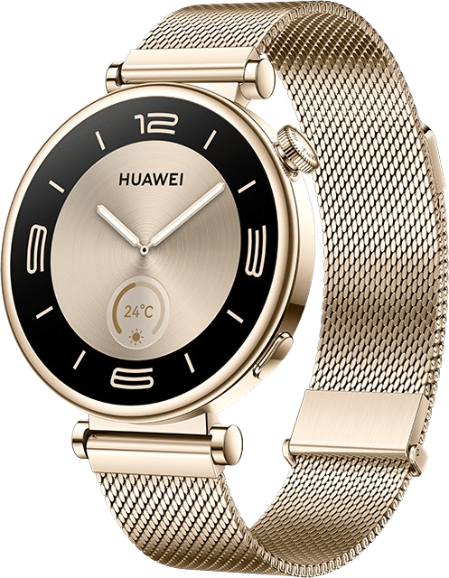 Huawei Watch GT4 Smartwatch, Stainless Steel Case, 41mm