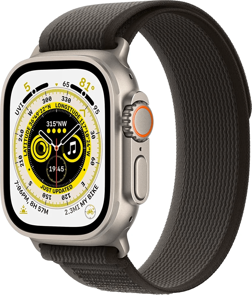 Apple Watch Ultra GPS + Cellular, Titangehäuse, 49 mm