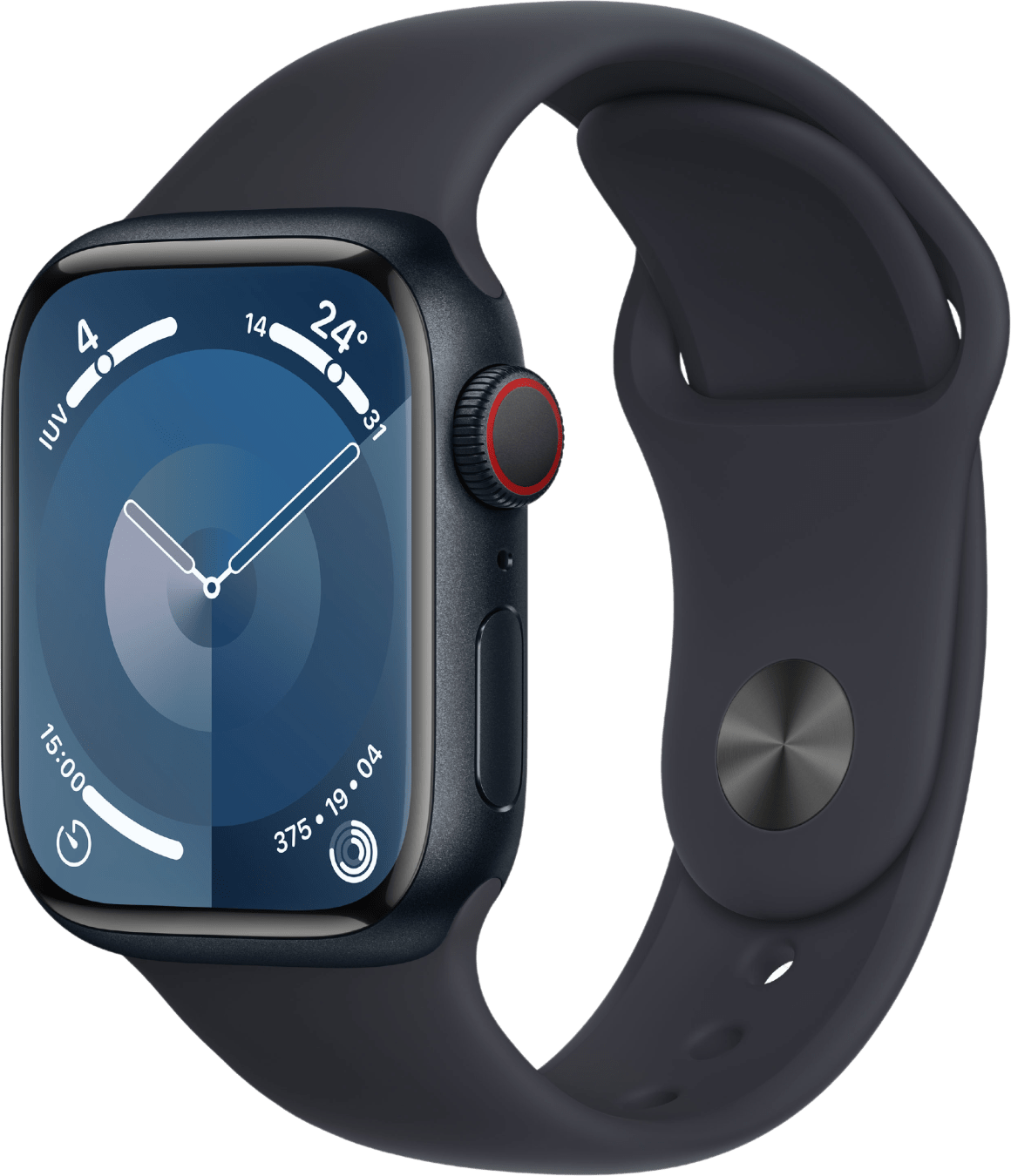 Apple Watch Series 9 GPS + Cellular, Aluminiumgehäuse, 41 mm