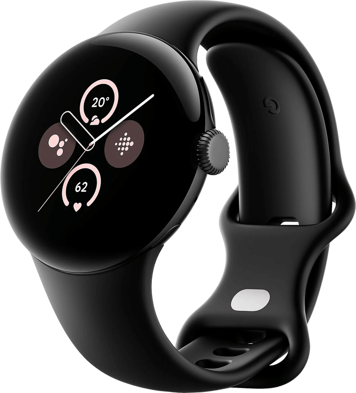 Google Pixel 2 Wi-Fi Smartwatch, Aluminium Case, 41mm
