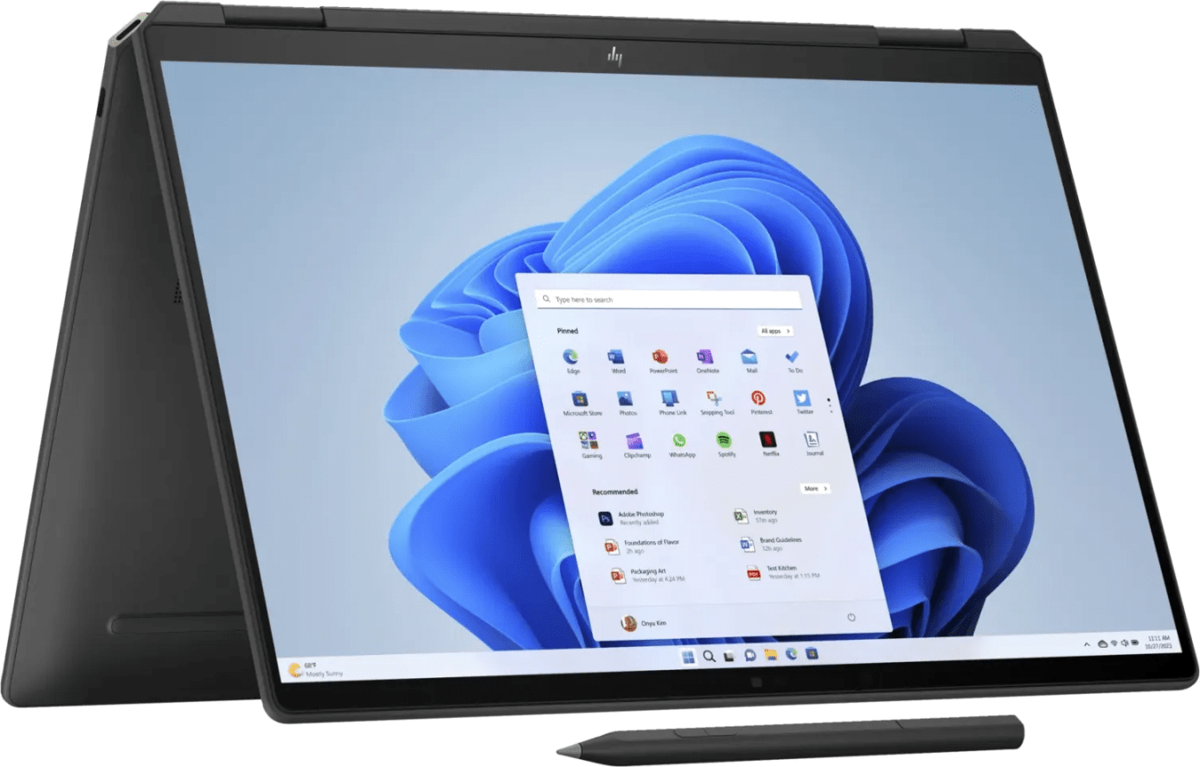 Portátil HP Spectre x360 14-eu0074ng - Intel® Core™ Ultra 7-155H - 16 GB - SSD de 1 TB - Intel® Arc™ - Alemán (QWERTZ)