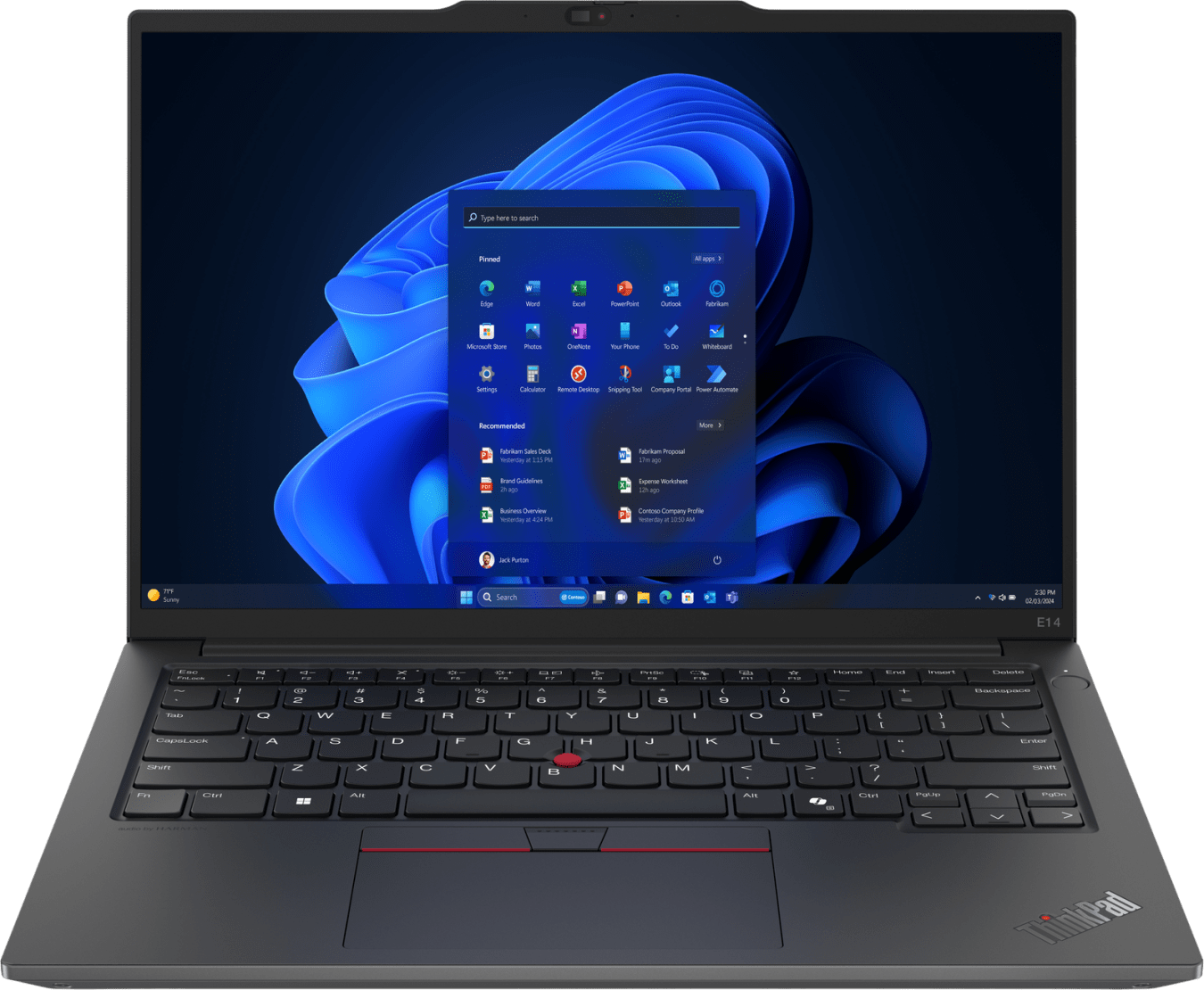 Lenovo ThinkPad E14 G6 Notebook - Intel® Core™ Ultra 5-125U - 8GB - 256GB - Intel® Integrated Intel® Graphics