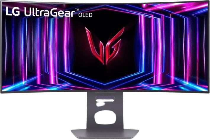LG - 34" LG 34GS95QE-B 34" UltraGear Curved OLED Gaming Monitor 34GS95QE-B