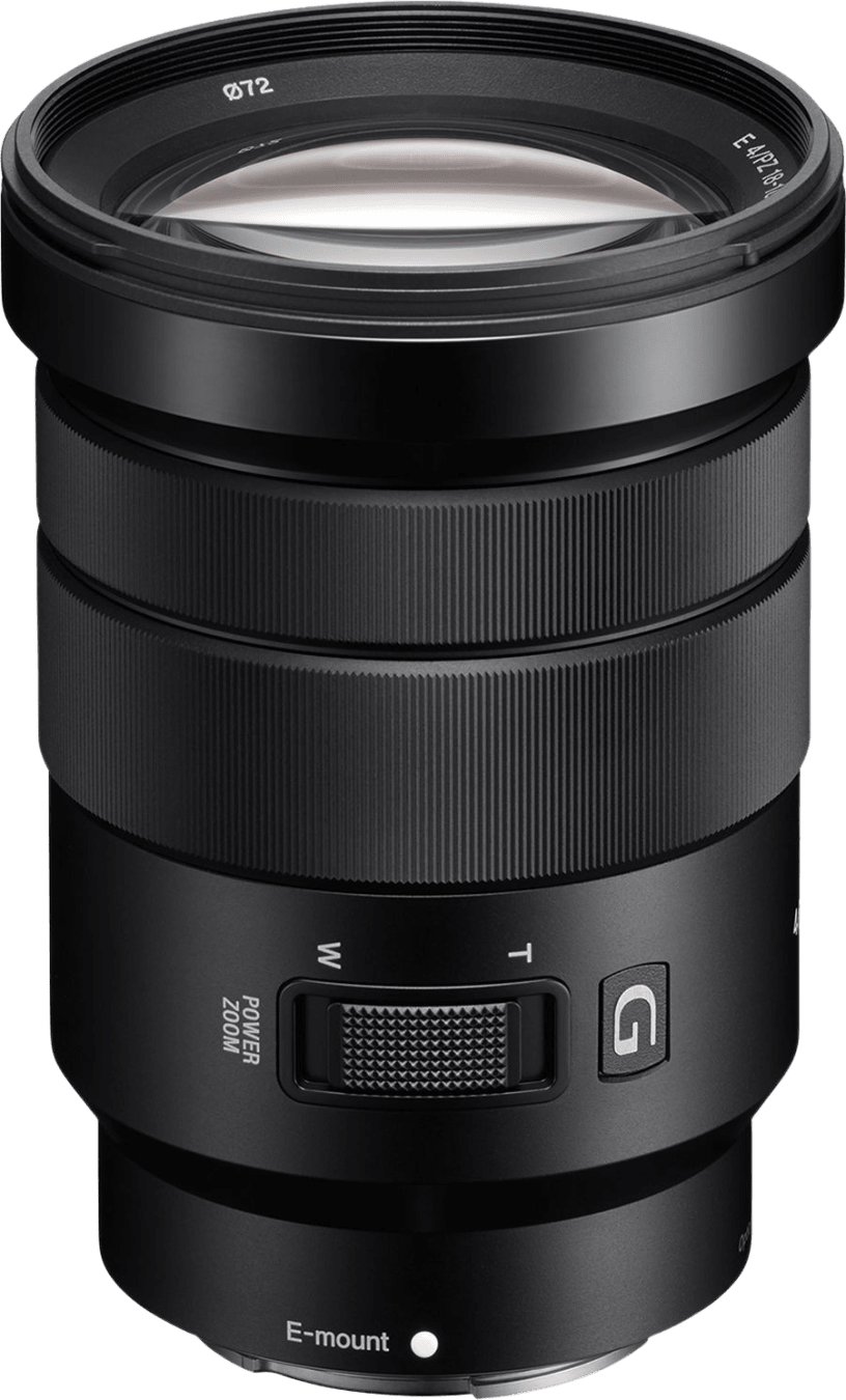 Sony 18-105mm f/4 G PZ OSS, E-Mount