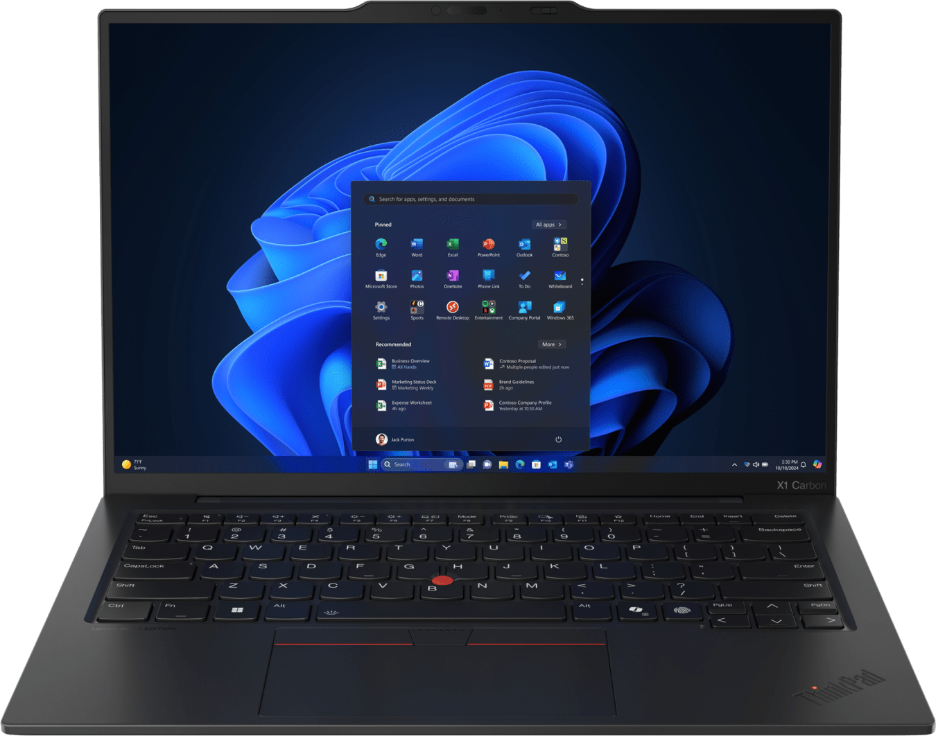 Lenovo Thinkpad X1 Carbon G13 Notebook - Intel® Core™ Ultra 7-258V - 32GB - 1TB SSD - Intel® Integrated Intel Arc Graphics 140V