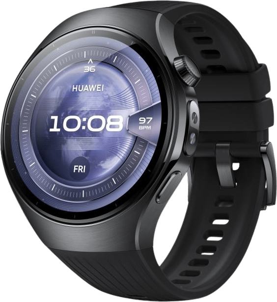 Huawei Watch 5 Smartwatch, Edelstahlgehäuse, 46 mm