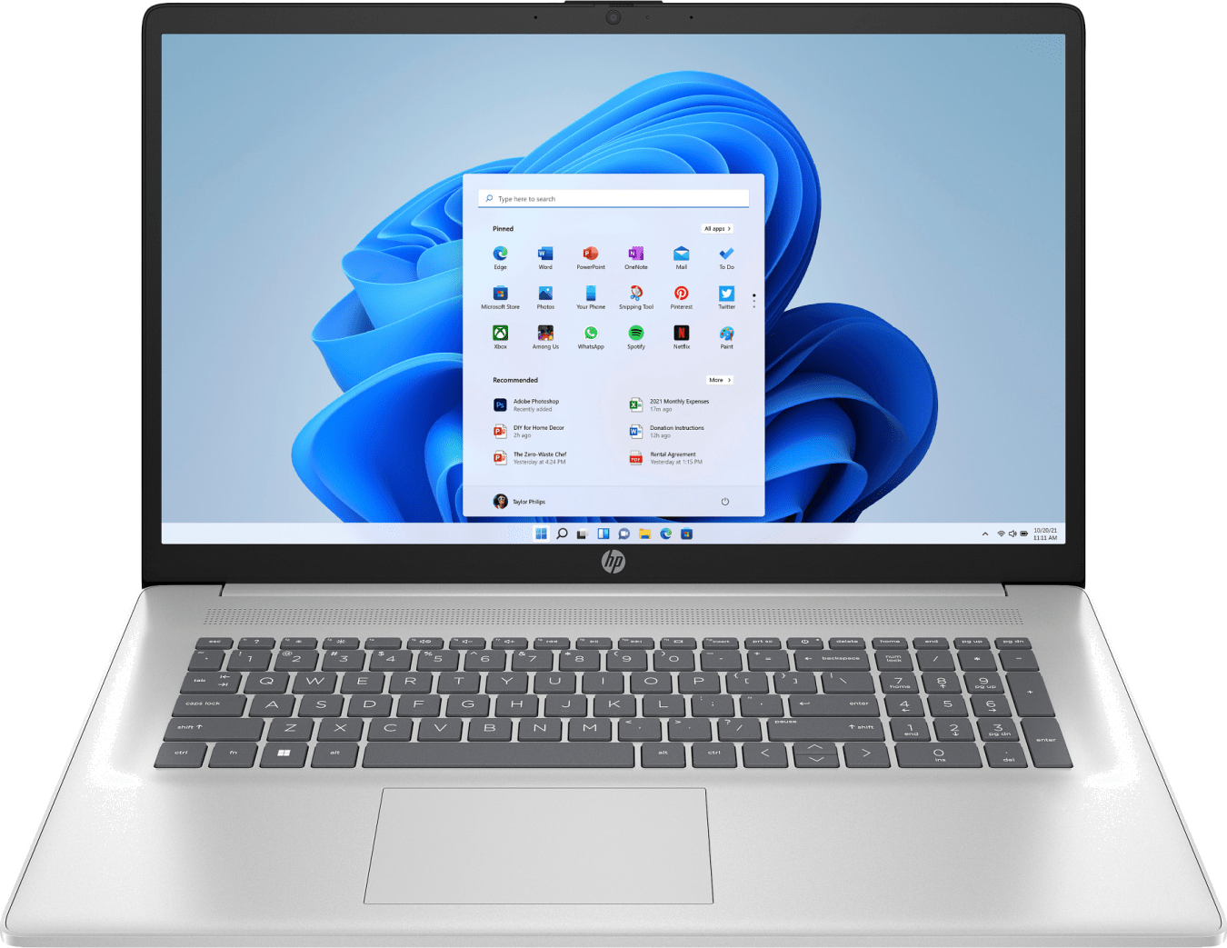 HP 17-cn3061ng Laptop - Intel® Core™ i5-1335U - 16 GB - 1 TB SSD - Intel® Integrierte Grafik - Deutsch (QWERTZ)