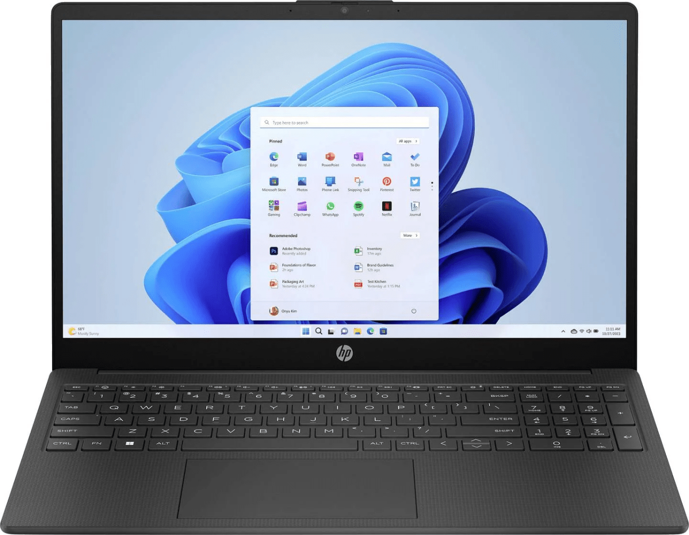 HP 15-fc0079ng Notebook - AMD Ryzen™ 7 5825U - 16GB - 512GB SSD - AMD AMD Radeon Graphics
