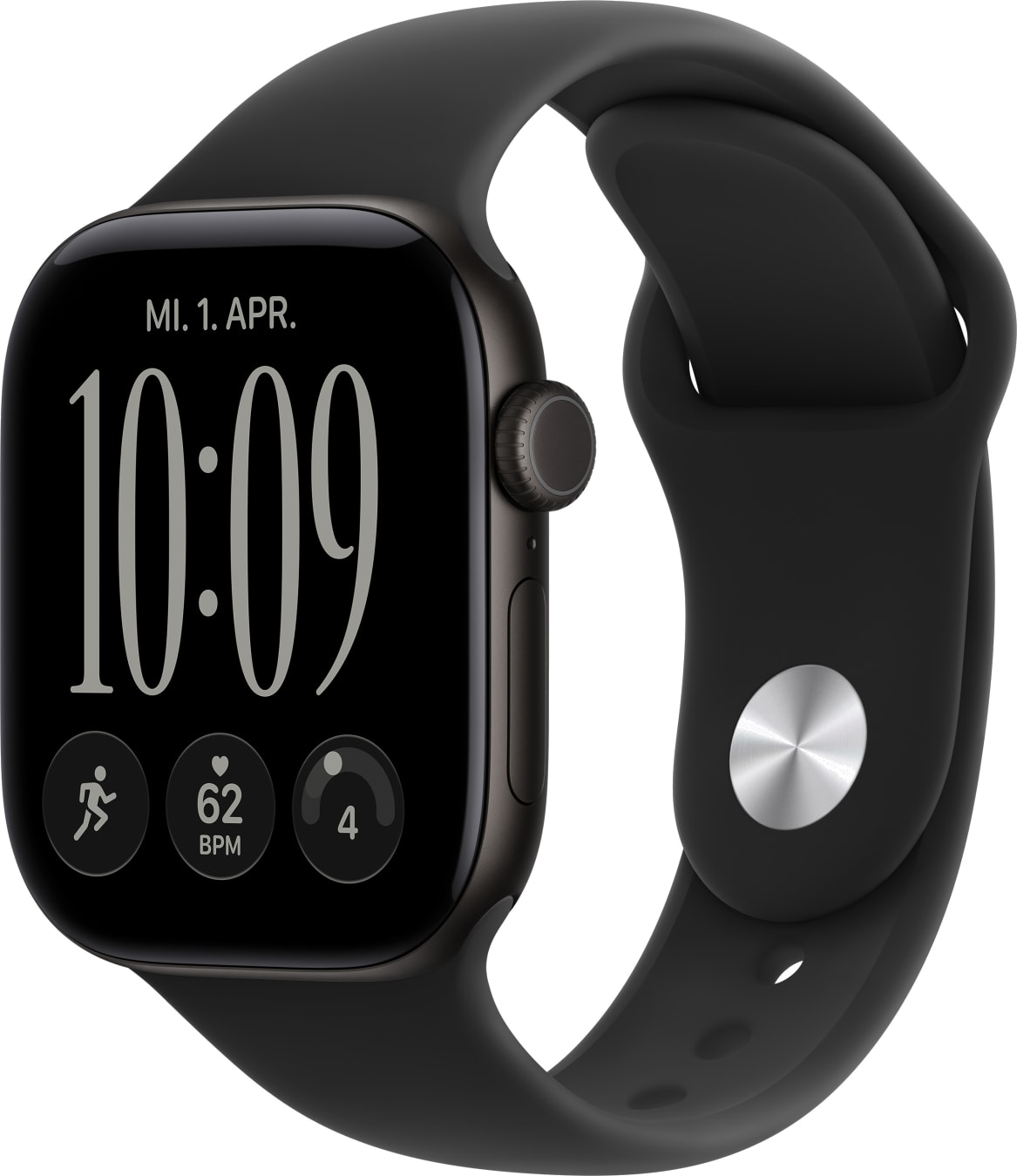 Apple Series 12 GPS, caja de aluminio, correa deportiva M/L, 42 mm