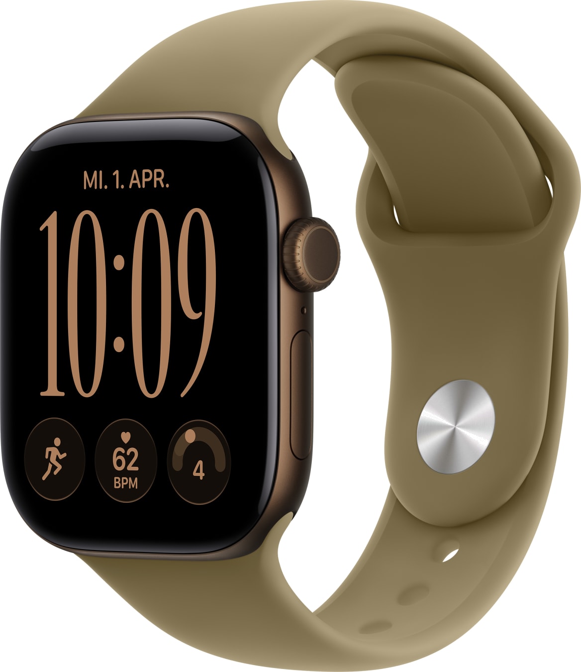 Apple Series 12 GPS, caja de aluminio, correa deportiva M/L, 42 mm