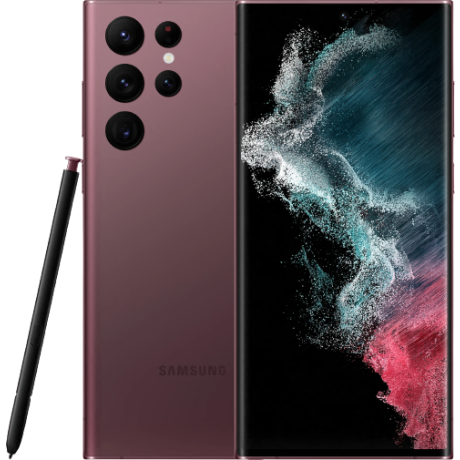 Samsung Galaxy S22 Ultra Smartphone - 128GB - Dual SIM Dark Red