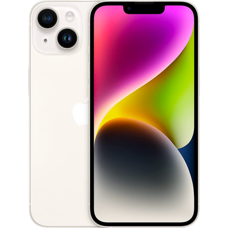 Apple iPhone 14 - 256GB - Dual SIM Starlight