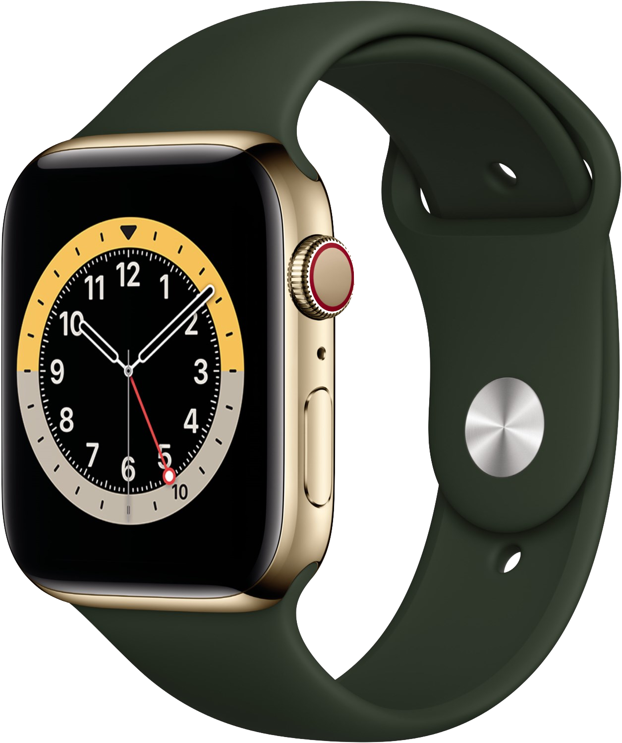 Rent Apple Watch Series 6 GPS + Cellular , Stainless steel case 