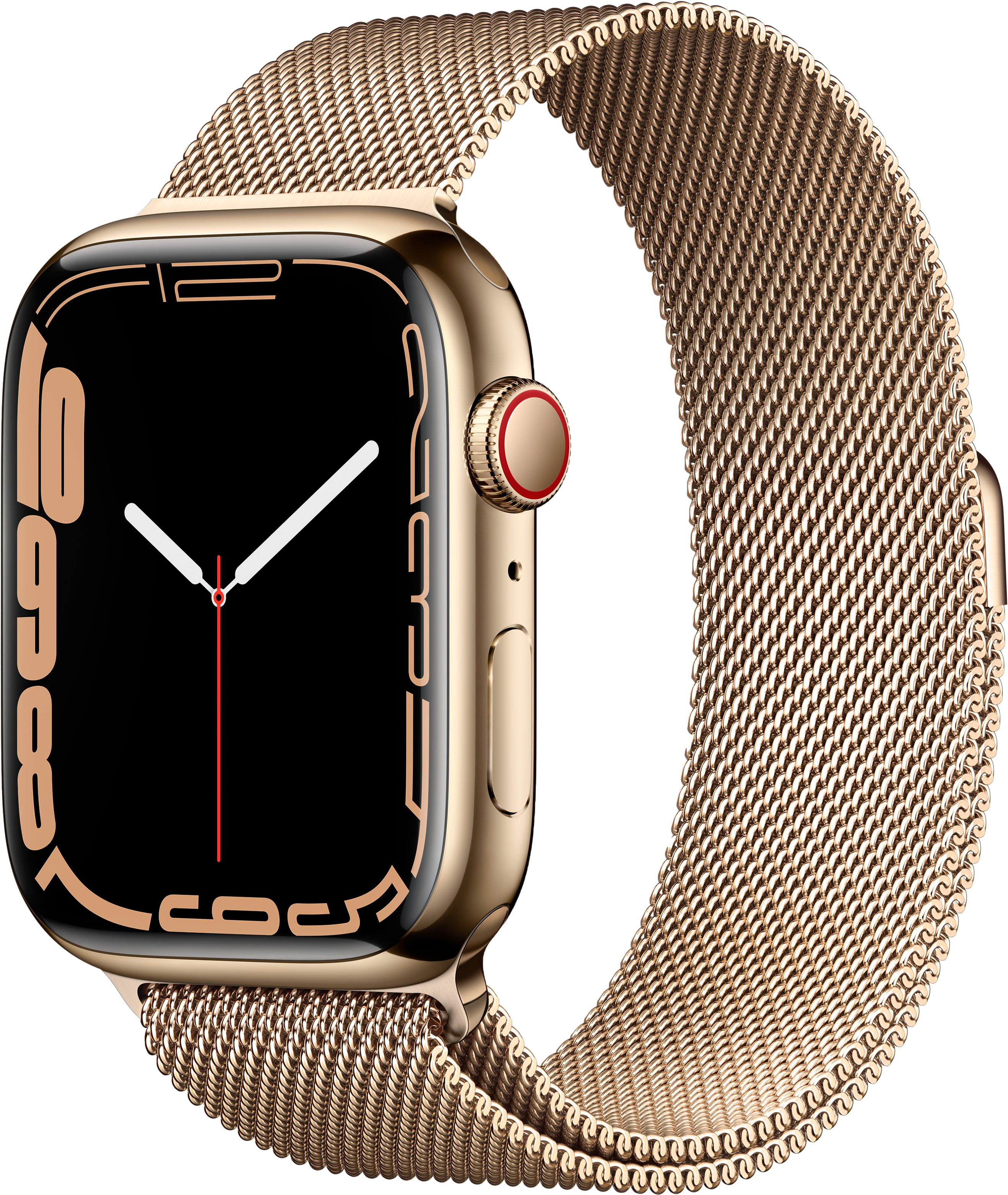 Rent Apple Watch Series 7 GPS + Cellular, Stainless Steel Case 