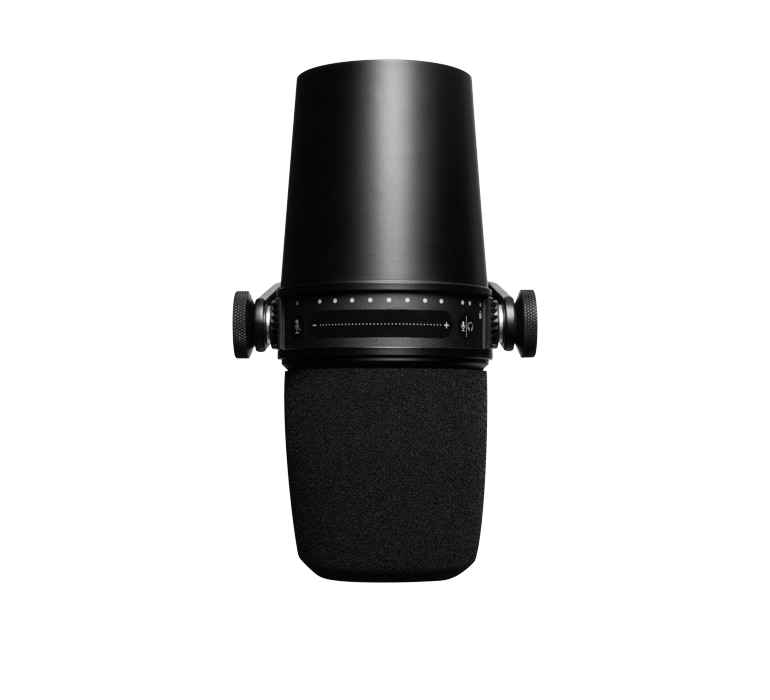 Black Shure MV7 Podcast Microphone.2