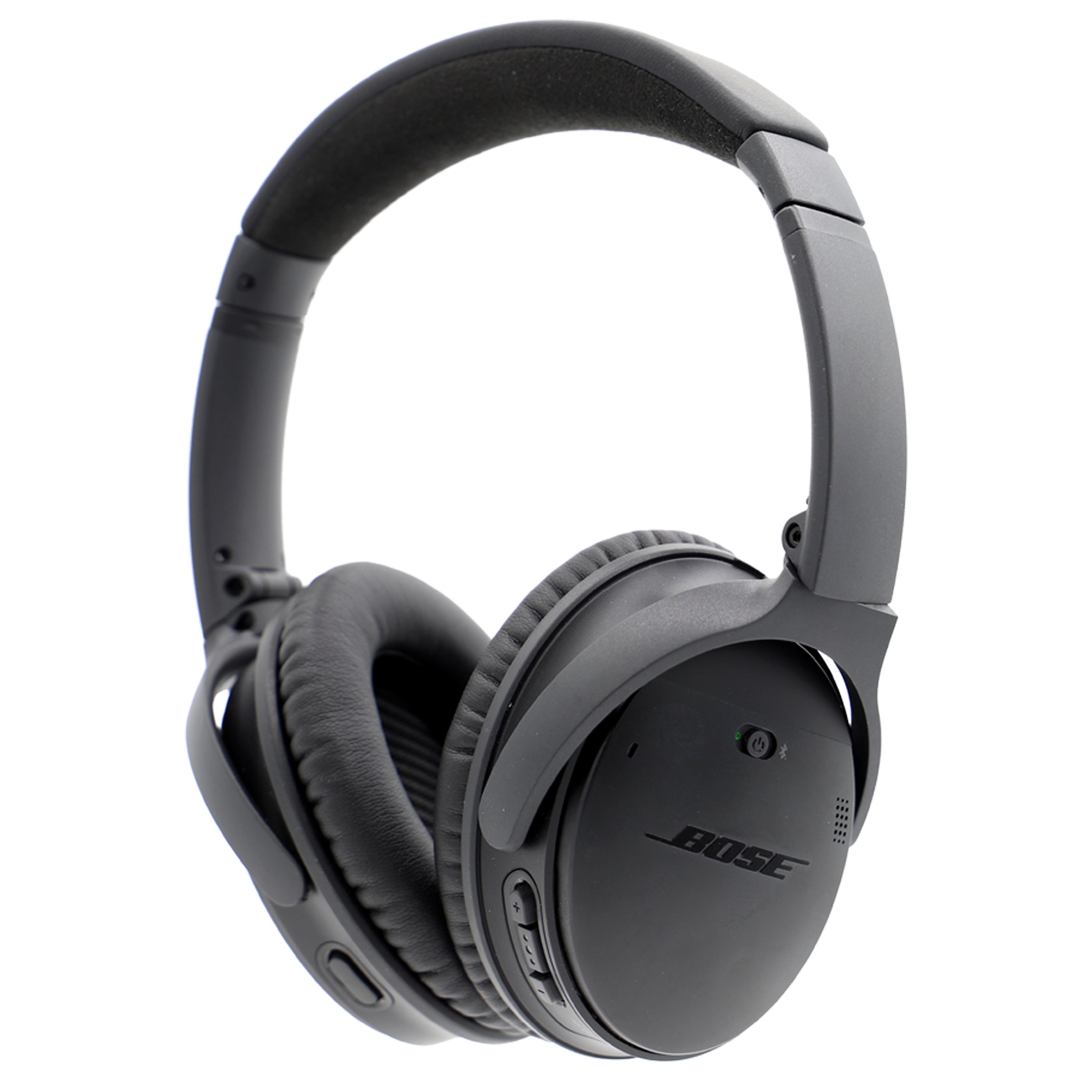 Auriculares Bluetooth Bose QuietComfort 35 II con cancelación de ruido. Auriculares  inalámbricos para colocar sobre las orejas con micrófono incorporado y  control por voz Alexa, color plateado