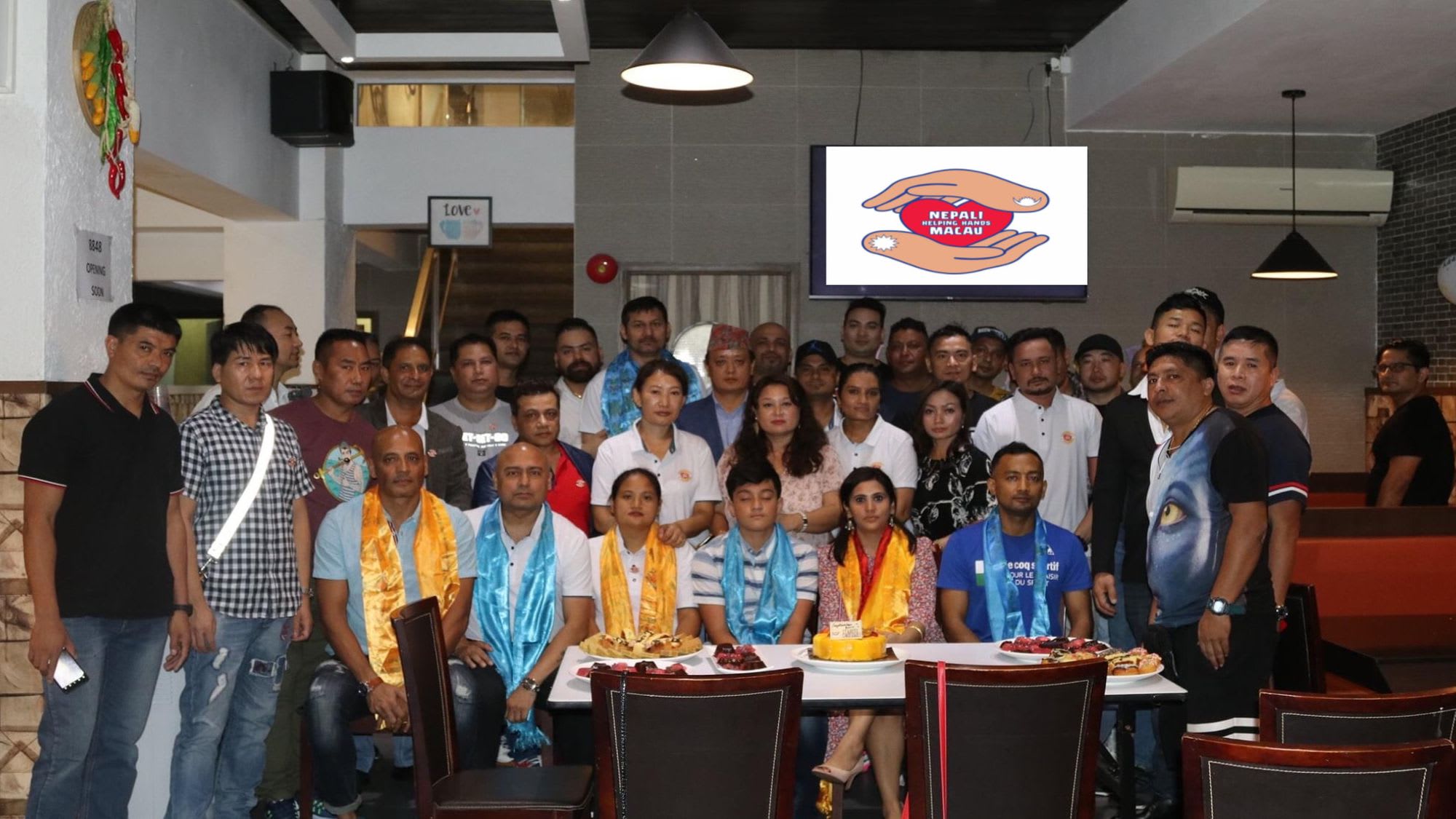 नेपाली सहयोगी हातहरु मकाउले आफ्ना सदस्यहरुको सामूहिक जन्मोत्सव यसरी मनायो