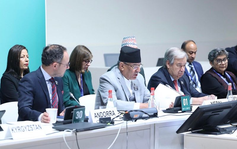 हिमाल बचाउन अन्तर्राष्ट्रिय समुदायसँग प्रधानमन्त्री दाहालको अपिल