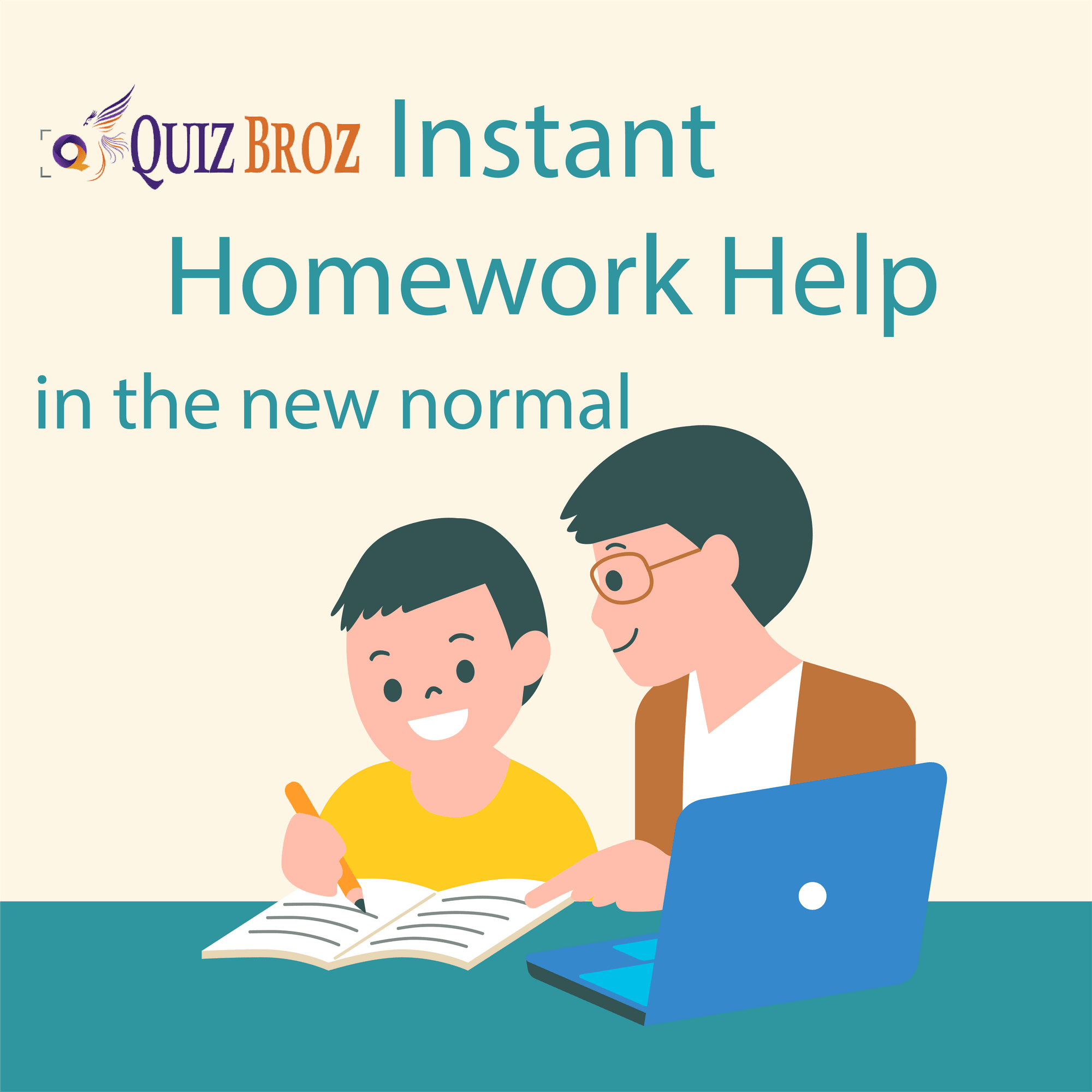 Instant online homework helper @QuizBroz