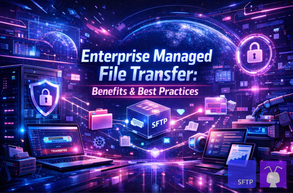 Enterprise managed file transfer mft benefits best practices