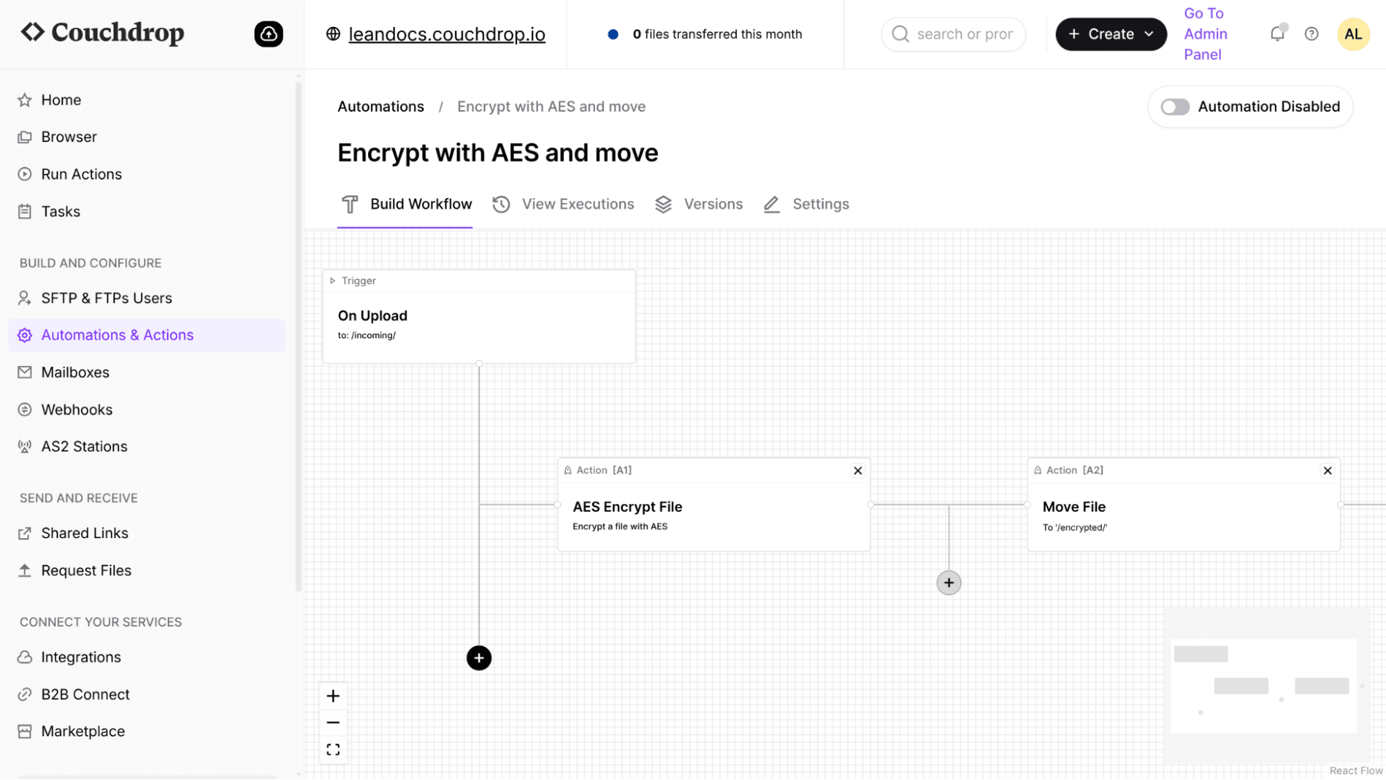 Comparing SFTP To Go and Couchdrop for cloud MFT
