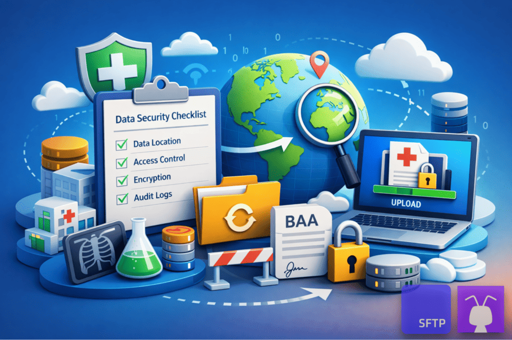 Data Sovereignty and Governance in Healthcare File Transfer and Storage