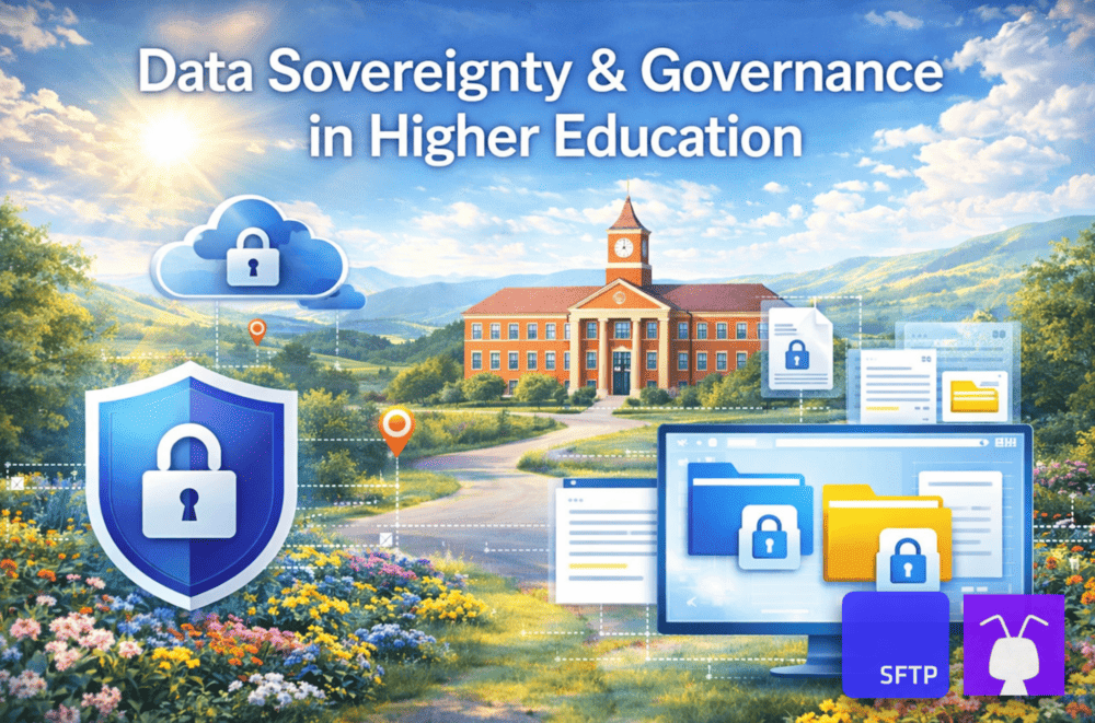 data sovereignty and data governance higher education file storage and file transfer