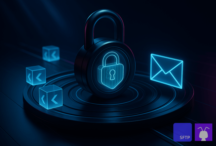 secure file transfer vs email