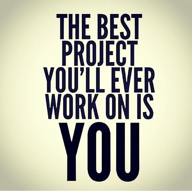 The best project you'll ever work on is YOU!