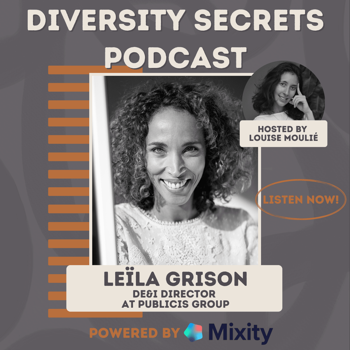 Meet Leïla Grison in Diversity secrets Podcast