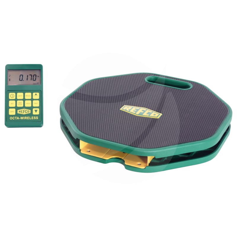 REFRIGERANT WEIGHING SCALES, REFCO, REFSCALE, 110KG, WIRELESS APP CONNECTIVITY
