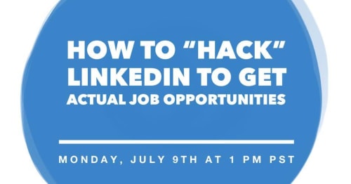 How to Hack LinkedIn to get a job