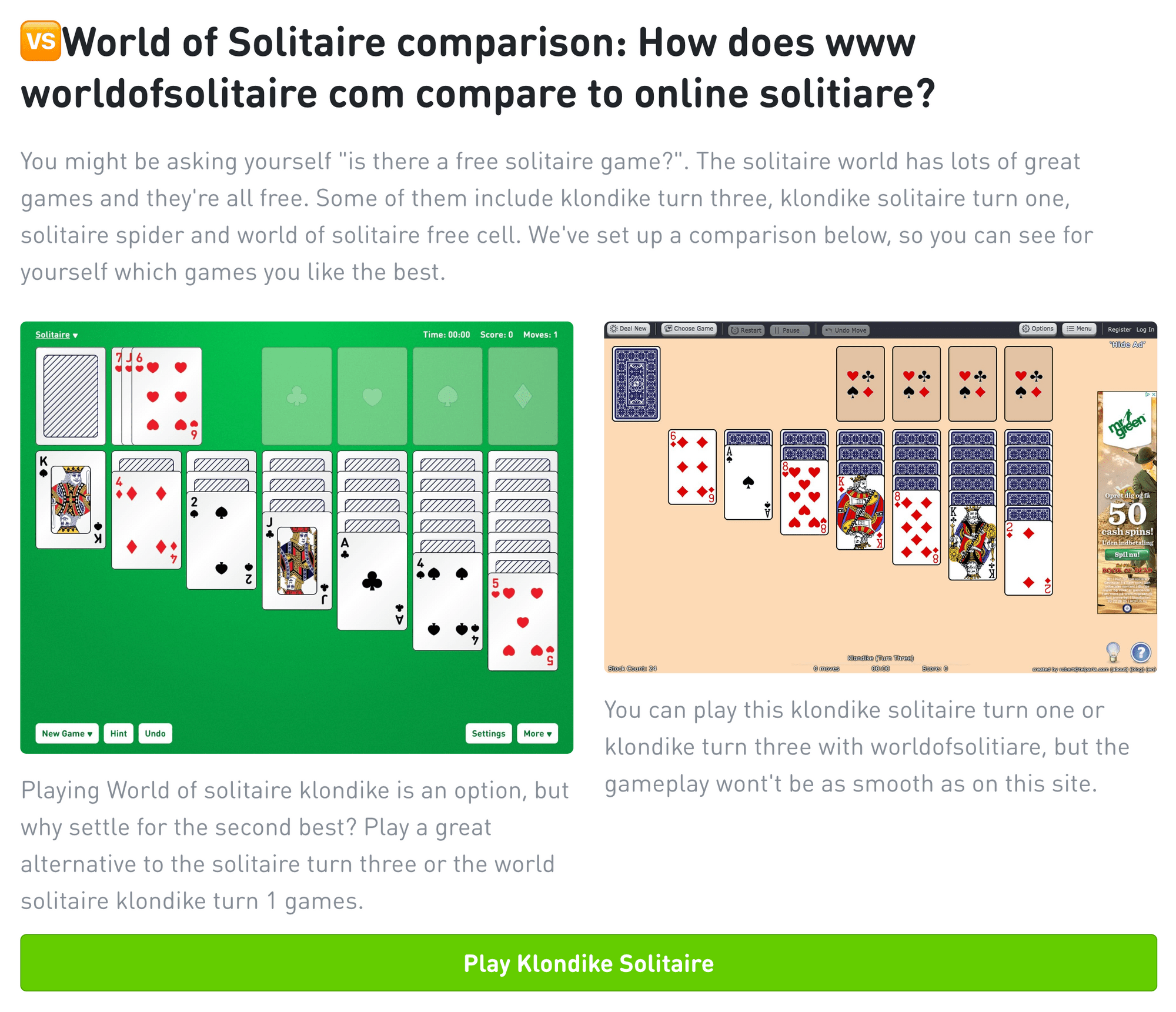 Discover How Online Solitaire Stands Out Among Top Solitaire Websites