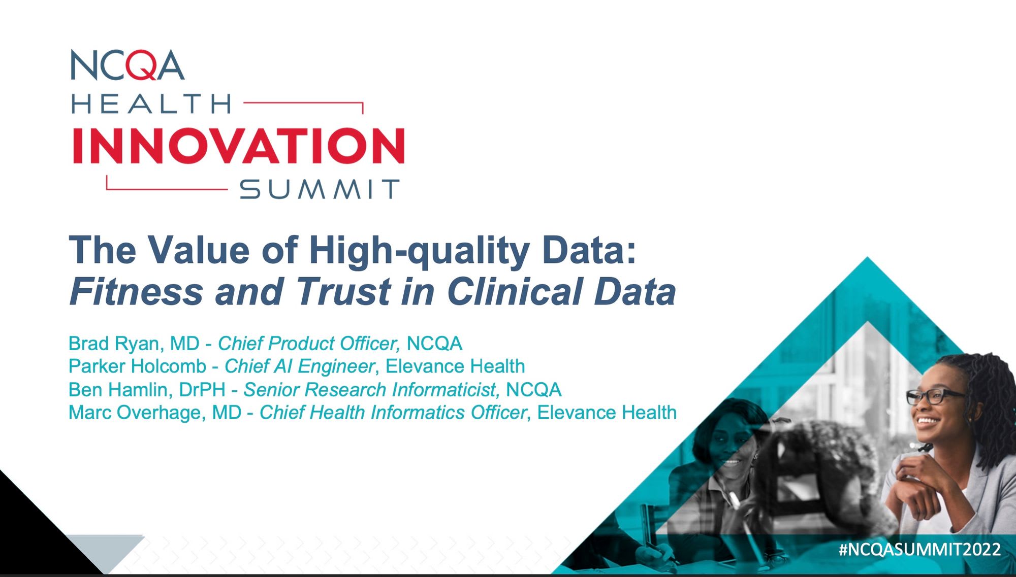 The Value of High-Quality Data: Fitness and Trust in Clinical Data