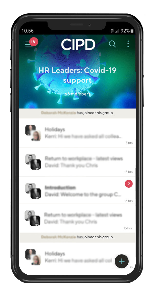 CIPD HR Leaders COVID19 support group on Guild 