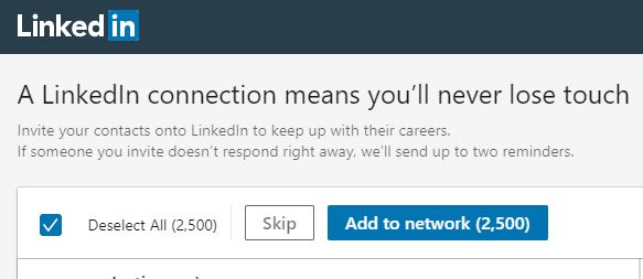 LinkedIn-spam