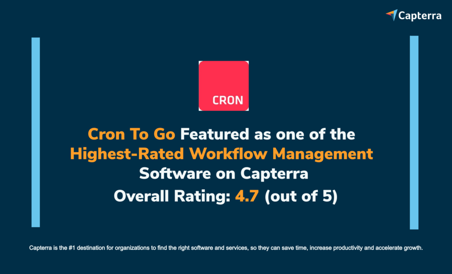 Cron To Go A Top Workflow Management Software On Capterra