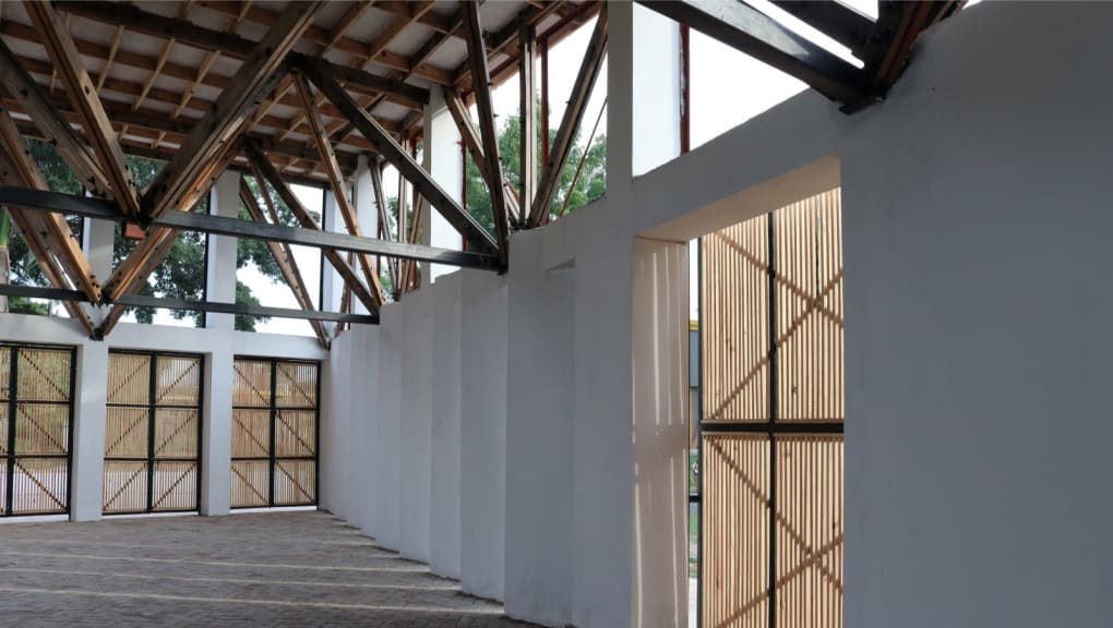 Interior view of Haiti Chapel
