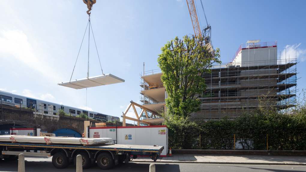 During construction. Copyright: Agnese Sanvito, 2025.
