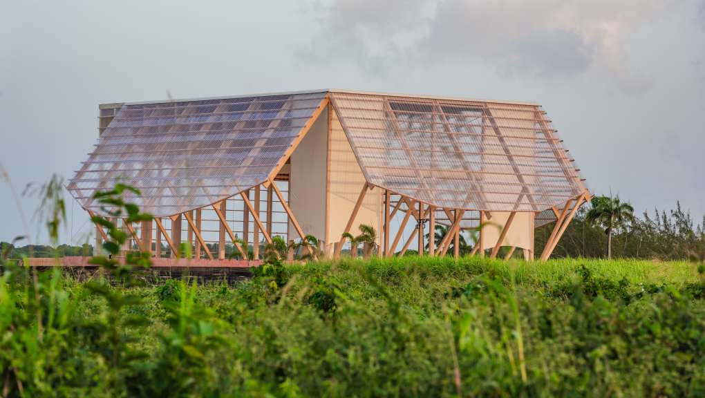 The exterior of the structure. Copyright: Peter Maier, 2026.
