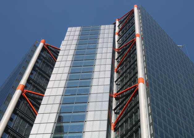 Exterior view of the Atrio north tower on a sunny day