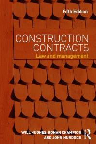 Construction contracts: law and management