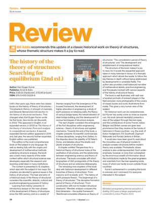 Book review: The history of the theory of structures: Searching for equilibrium (2nd ed.)