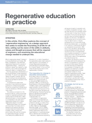 Regenerative education in practice