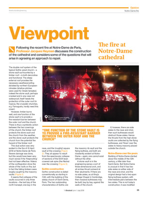 Viewpoint: The fire at Notre-Dame cathedral