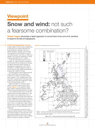 Snow and wind: not such a fearsome combination?