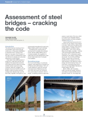 Assessment of steel bridges – cracking the code