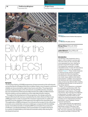 BIM for the Northern Hub ECS1 programme
